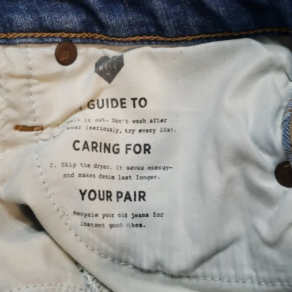 Madewell Curvy High-Rise Skinny Jeans: Drop Step-Hem,Size 24